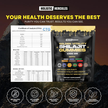 6 in 1 Shilajit Gummies